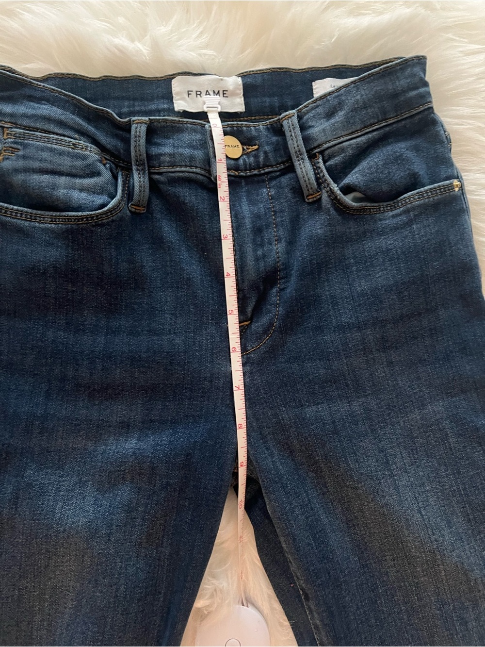 FRAME Le High Flare Jeans EUC size 26 - Picture 10 of 12